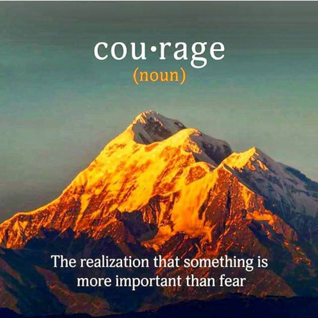 definition of courage